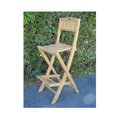 Anderson Anderson Teak CHB-010 Altavista Folding Bar Chair CHB-010